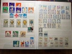 6 Pages East Germany DDR Stamps 1949-1989 Lighthou1se Album Used Mint Few Covers